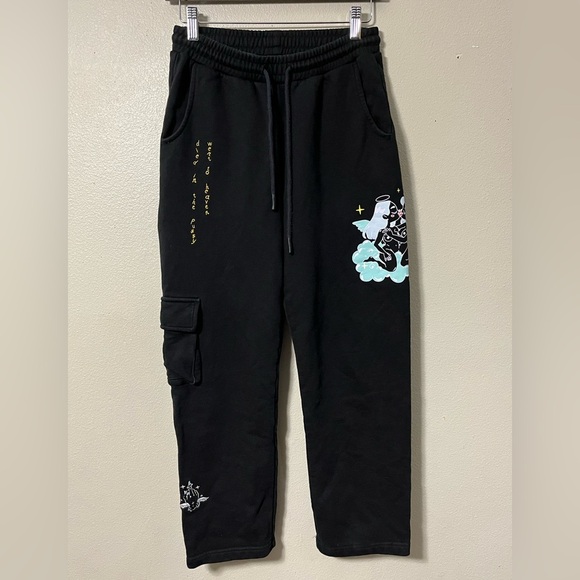 Voight by Valentina Unisex Pants Made in Heaven Sweatpants Sz XS - Picture 3 of 9